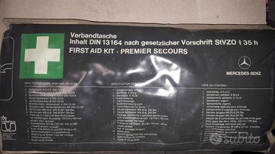 Kit pronto soccorso Mercedes originale anni '80