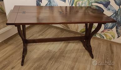 Tavolo consolle richiudibile a buffet, arte povera