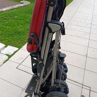 PASSEGGINO ROSSO CHICCO CHIIUSURA A OMBRELLO
