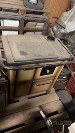 Cucina a legna Dal Zotto Classica 350 Ghisa/Forno