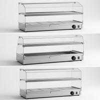 Vetrinetta Riscaldata Bar per Brioches - 80cm