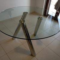 Tavolo in cristallo Cattelan Ray 130