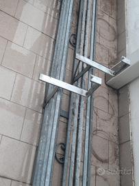 Fioriere in metallo zincato