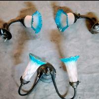 set applique da parete vintage 