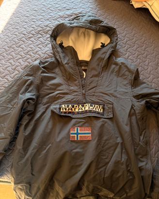 Napapijri giacca impermeabile grigio