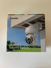 Telecamera Wi-Fi 2K Codnida per Esterni
