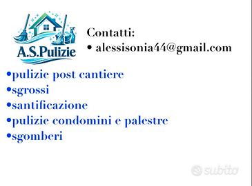 Pulizie e sgrossi