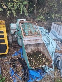 Macchina per sottofondi, compressore e generatore