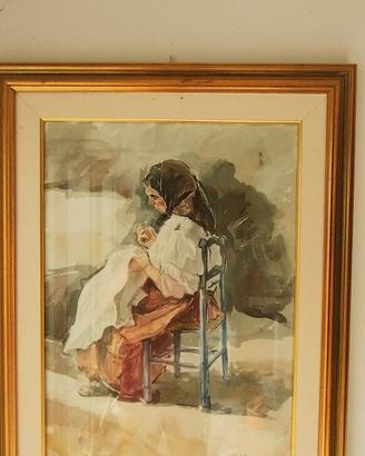 quadro di scuola e pittura sarda 