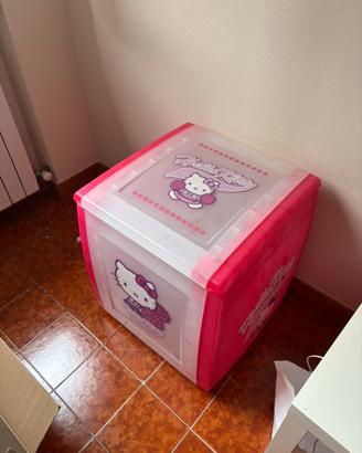 Baule contenitore Hello Kitty Cheerleader