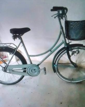 bicicletta con cestino