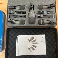 Kit micorofoni batteria samson dk705
