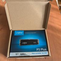 SSD NVMe - Crucial P3 Plus 1TB  - NUOVA SIGILLATA