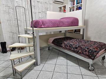 letto sovrapposto serie tiramolla di Tumidei
