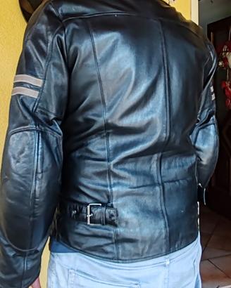 giubbotto pelle per moto 