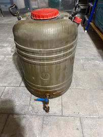 Contenitore 60 litri con rubinetto per Diesel