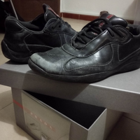 Prada america's Cup pelle nera taglia 42 originali