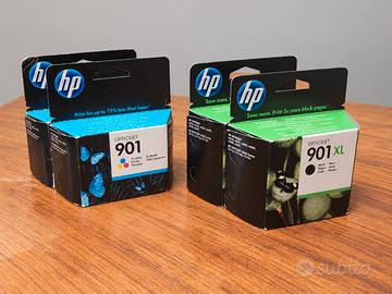 Cartucce HP 901 e 901XL – nero e colore