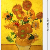 quadro stampa su tela 30x40 Girasoli 