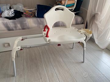 Sedia scorrevole doccia per disabili