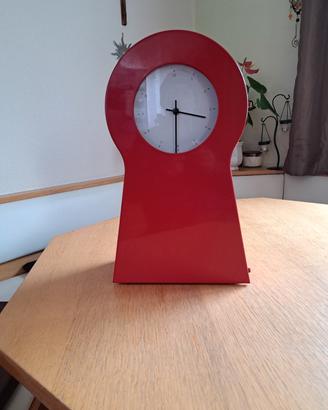 orologio vintage colore rosso