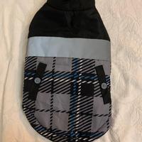 Cappottino impermabile e imbottito pile per cani