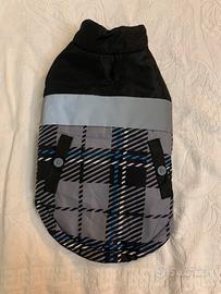 Cappottino impermabile e imbottito pile per cani