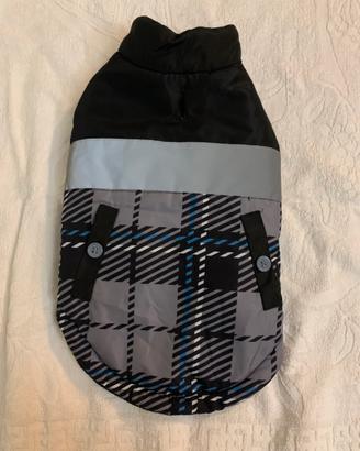 Cappottino impermabile e imbottito pile per cani