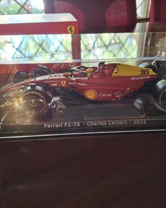 Modellino Formula 1 Ferrari F1-75 Leclerc Monza