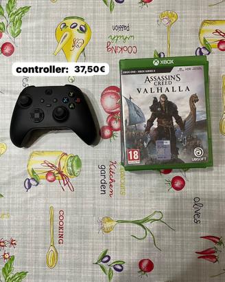 Giochi e controller Xbox series X