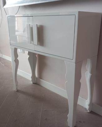 MOBLIETTO ingresso made in italy laccato bianco