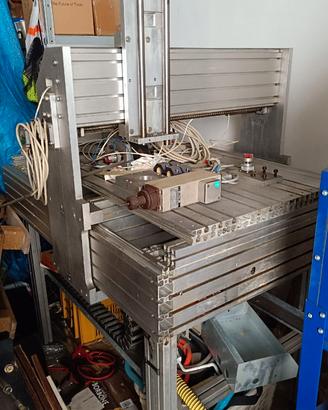 Pantografo CNC in alluminio