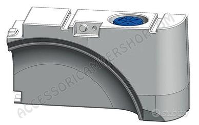 SERBATOIO ACQUA PER VAN FURGONE VW T5/T6 DA 65 L. 