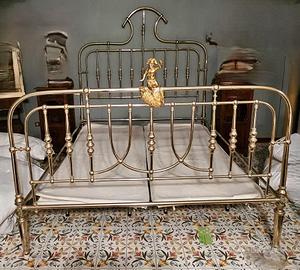 letto ottone lucido antico Arredamento e Casalinghi In vendita a