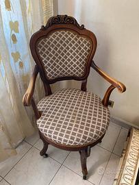 Poltrona sgabello e tavino