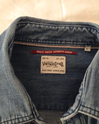 Camicia jeans Jack and Jones taglia L