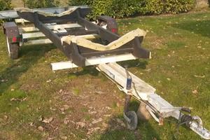 Carrello Nautico Tricar BN800 Uso Cantiere