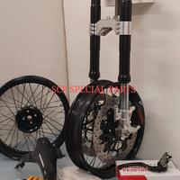 BMW K 100 CAFE RACER AVANTRENO CON FORCELLE R1