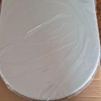 Copriwater termoindurente bianco inox mai usato