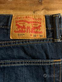 jeans levi's 511 slim uomo