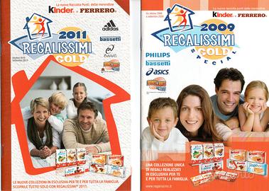 2 cataloghi + raccoglipunti Regalissimi 2009 2011