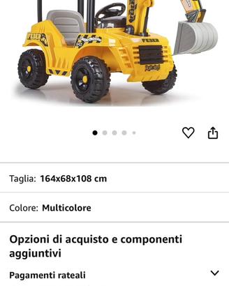 Macchina elettrica movimento terra