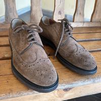 Scarpe uomo camoscio stile inglese