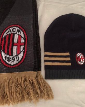 Berretto e sciarpa Adidas per Milan