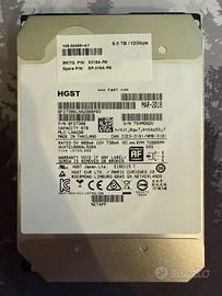 HGST 8TB SAS 3 hard disk HUH721008AL5204