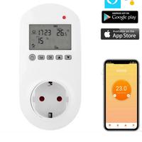 Num. 2 pezzi Crono termostato Wifi a Presa