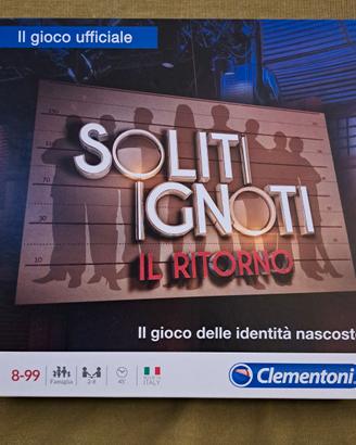 Gioco Clementoni "Soliti Ignoti - Il Ritorno"