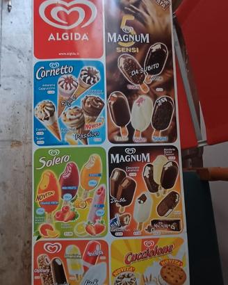 Insegna gelati ferro