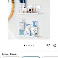 Mensole in acrilico per bagno, cucina, Salotto ecc