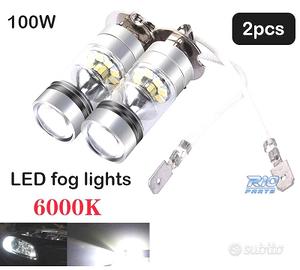 KIT DI LAMPADE ANTIABBAGLIANTI A LED H1 100W CANBU